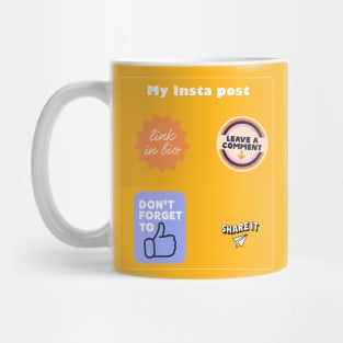 Support Social Media Post Mug